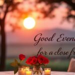 200+ Heartfelt Romantic Good Evening Messages for a Close Friend