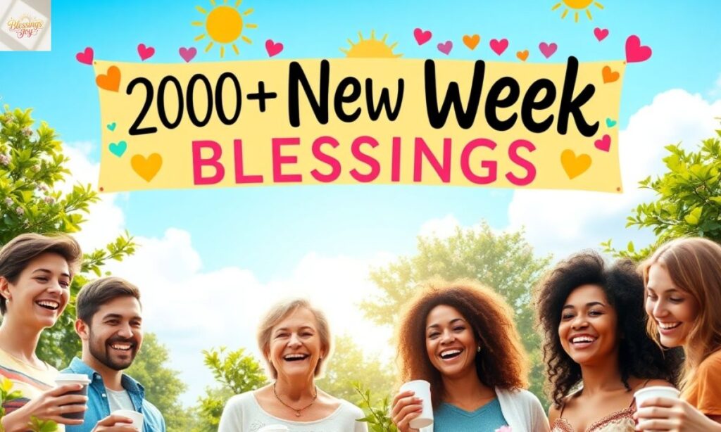200+ New Week Blessings: Heartfelt Messages for Every Monday