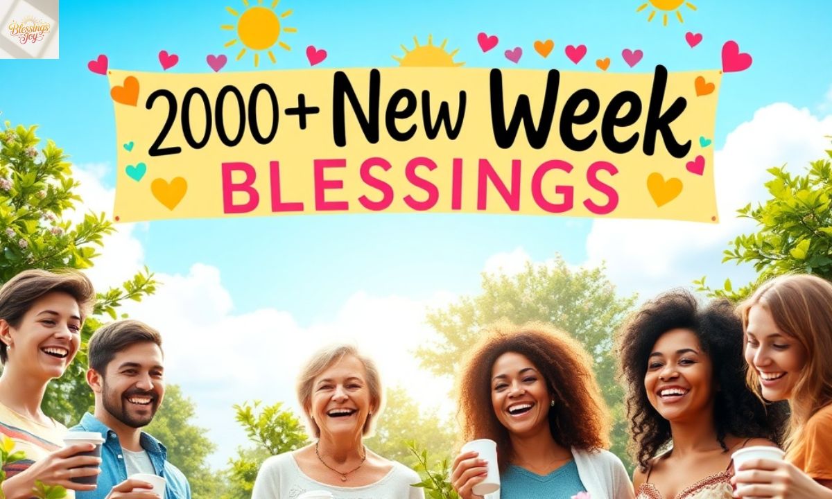 200+ New Week Blessings Heartfelt Messages for Every Monday