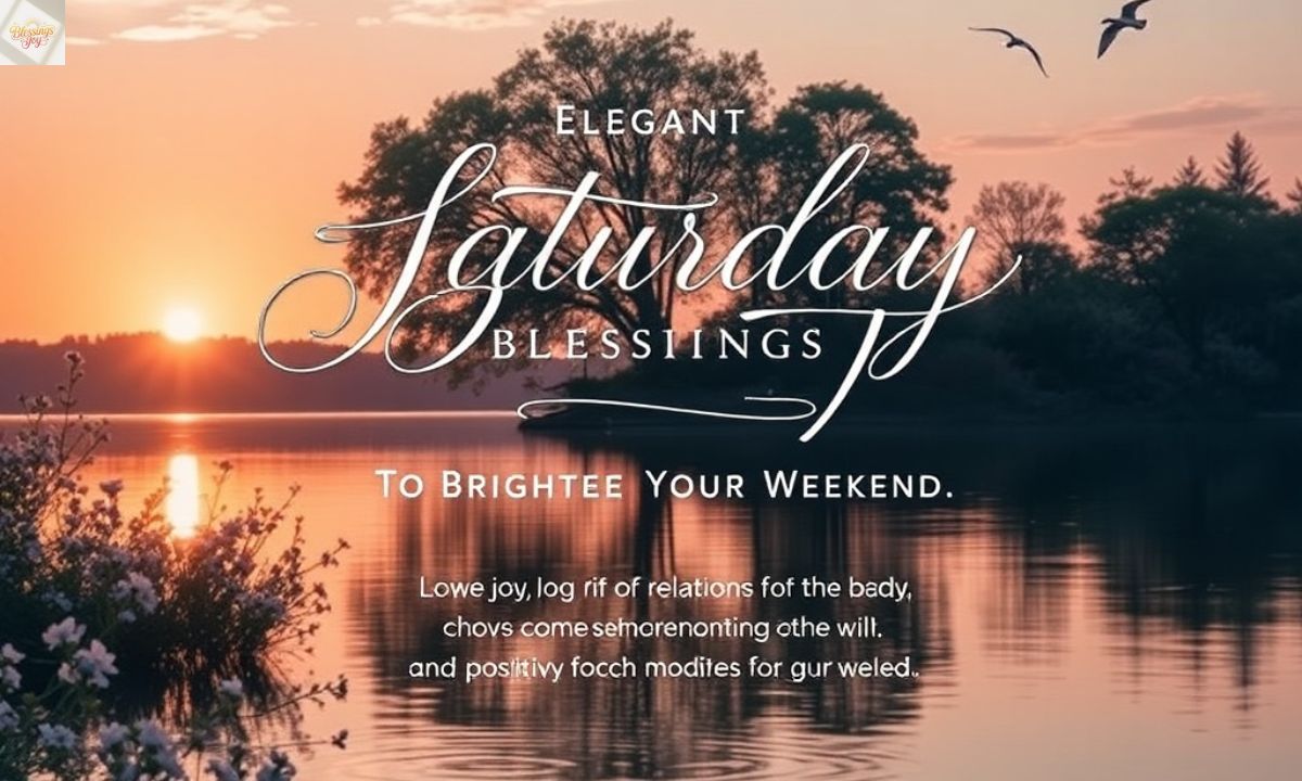 400+ Elegant Saturday Blessings to Brighten Your Weekend