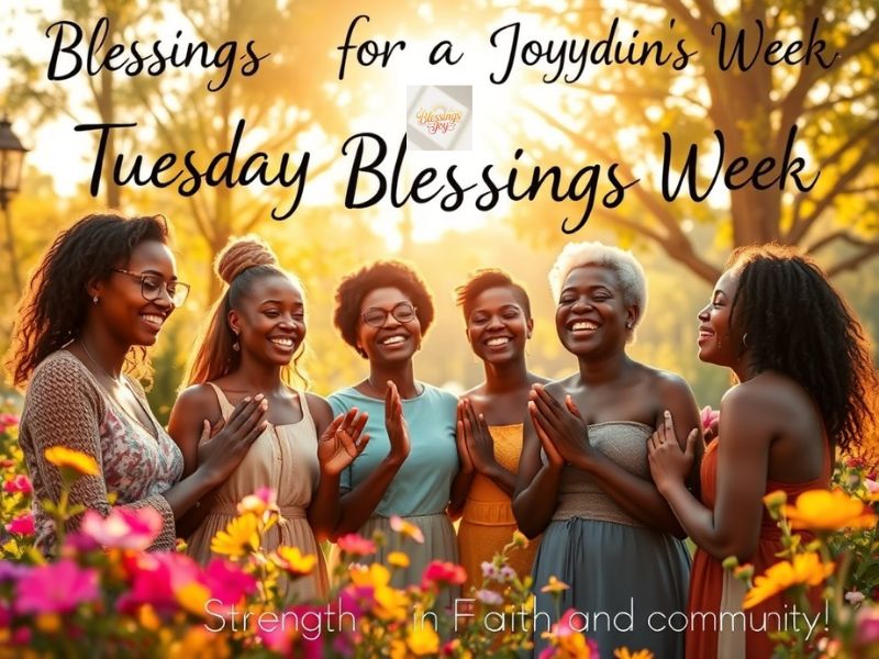 African American Tuesday Blessings and Prayers