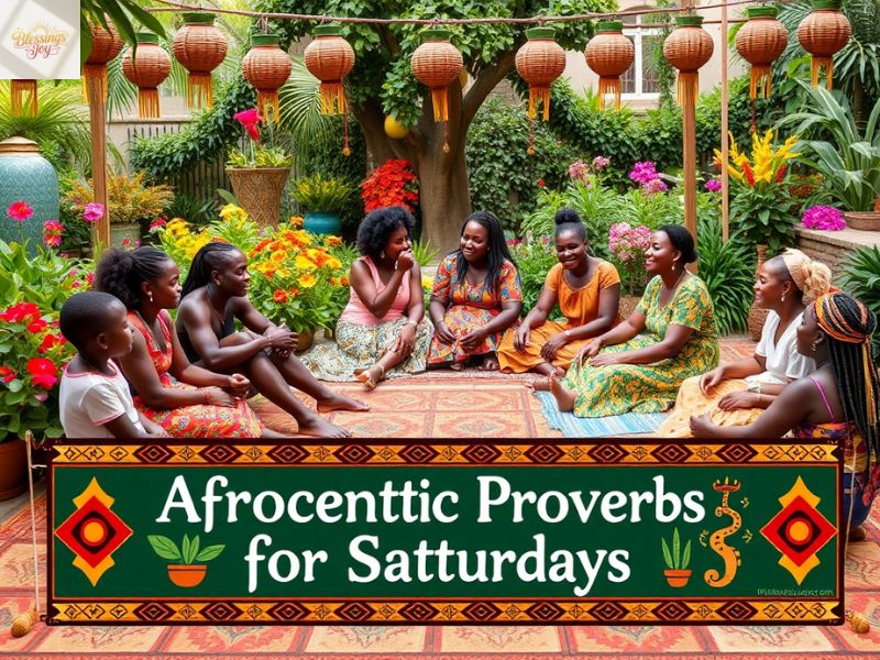 Afrocentric Proverbs for Saturdays