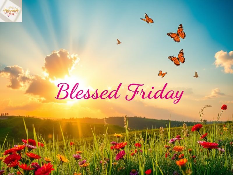 Blessed Friday Morning Images and Positive Energy