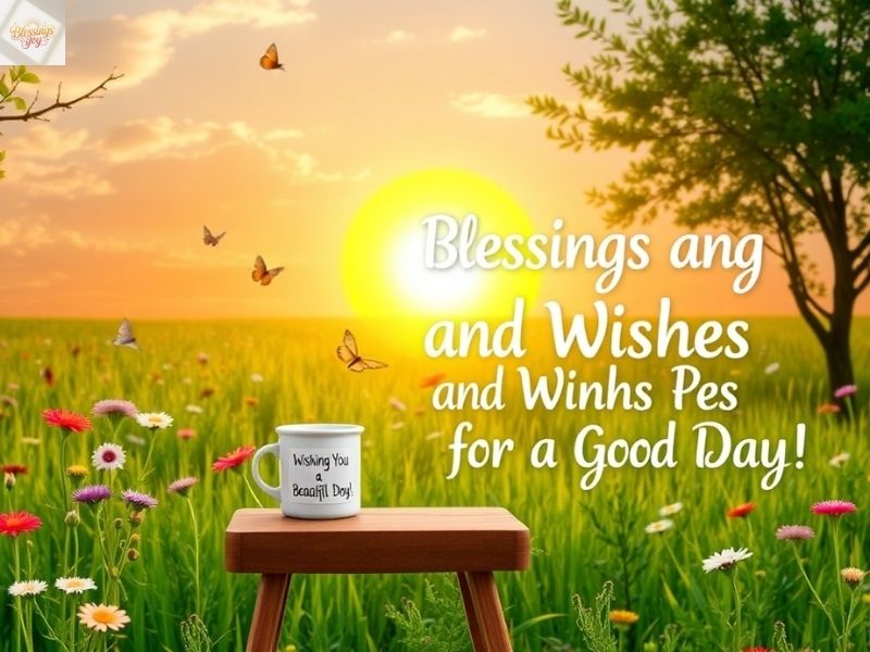 Cute Blessings and Wishes for a good day