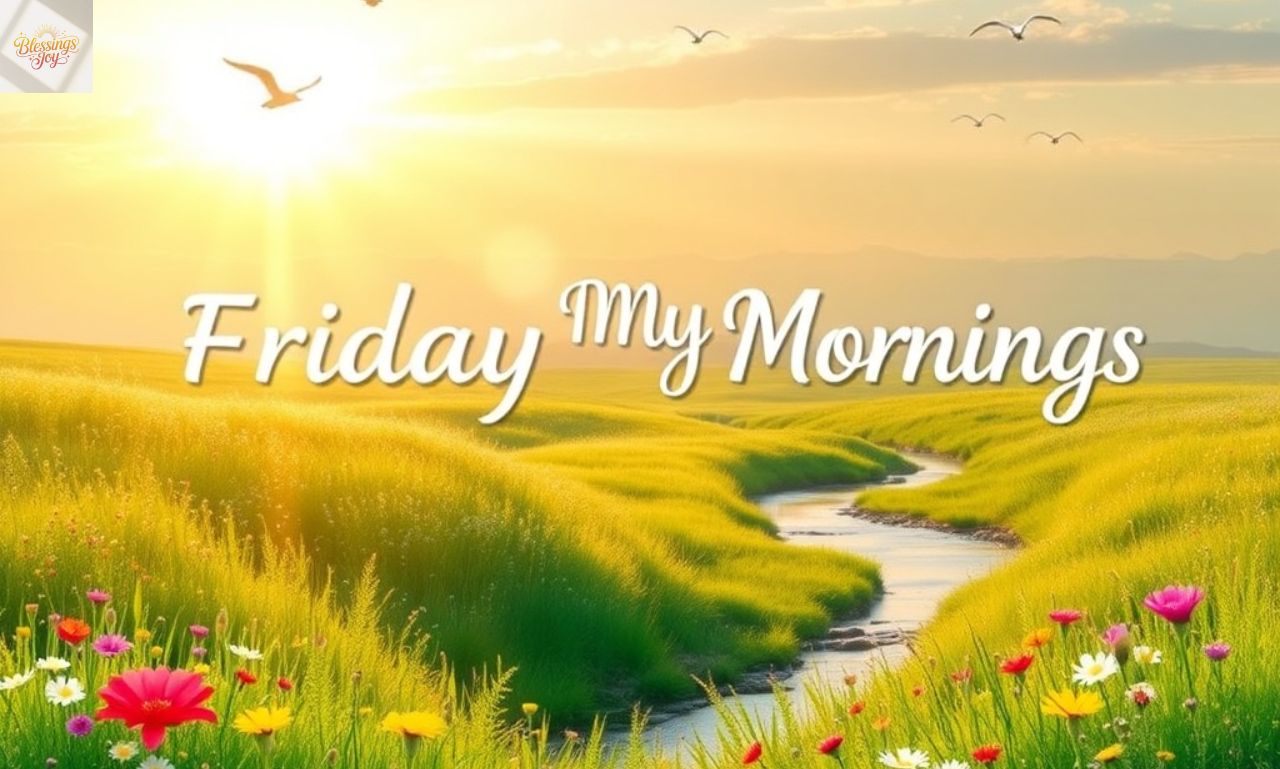 Friday Morning Blessings Peace, Joy & Positive Energy