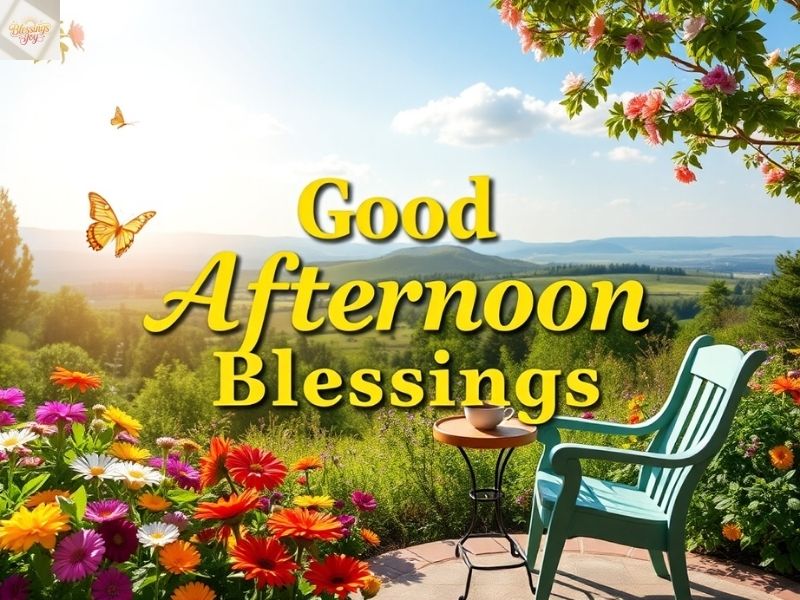 Good Afternoon Blessings Quotes