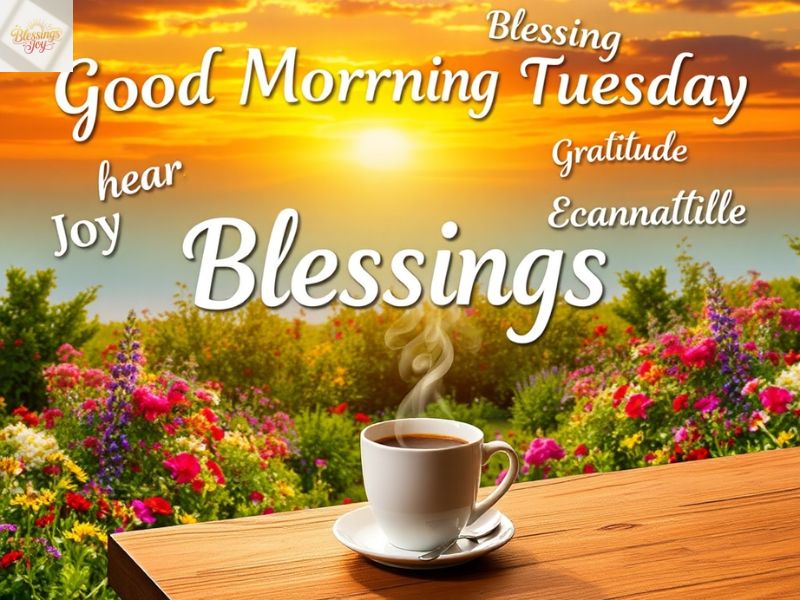 Good Morning Tuesday Blessings