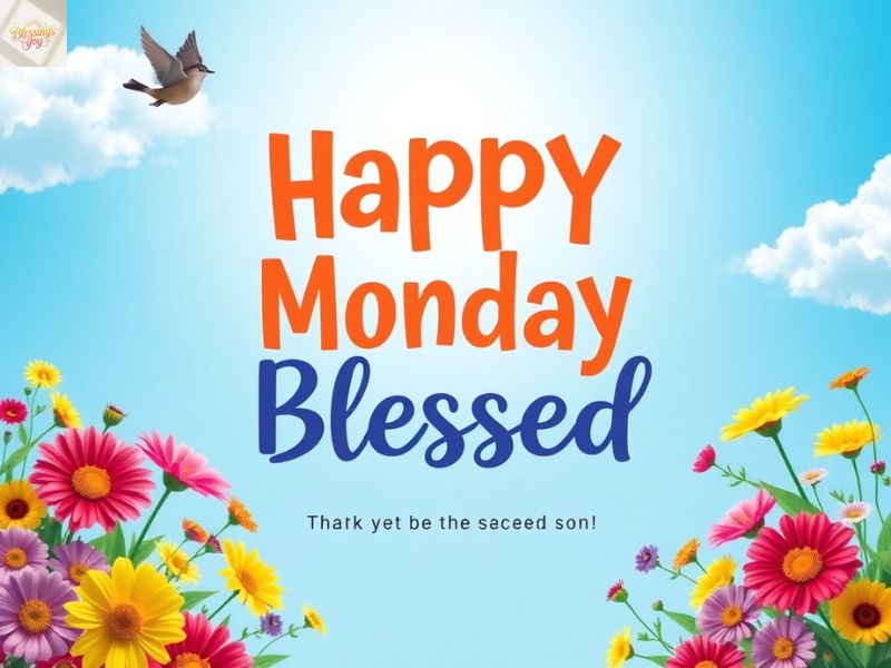 Happy Monday Blessed