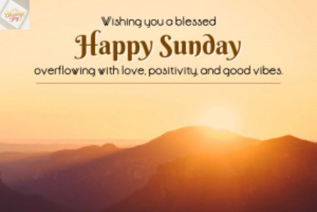Happy Sunday Blessings to Share