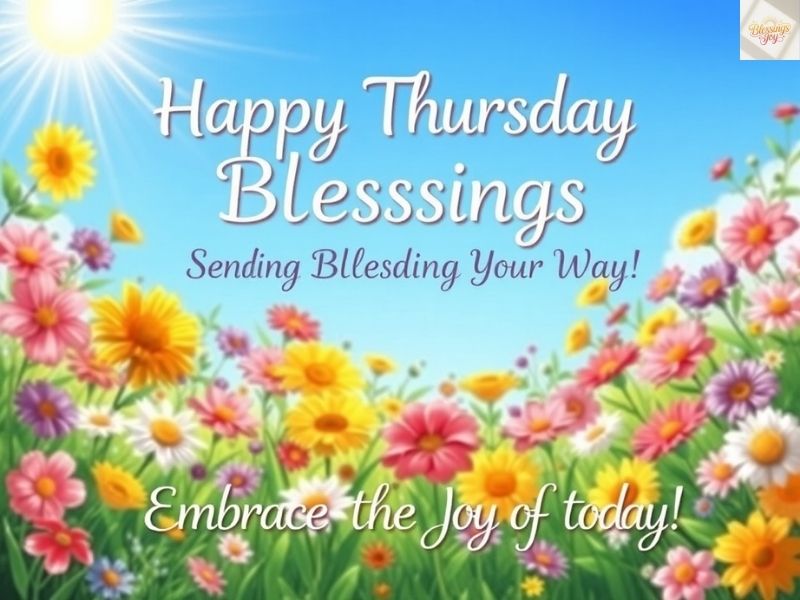 Happy Thursday Blessings