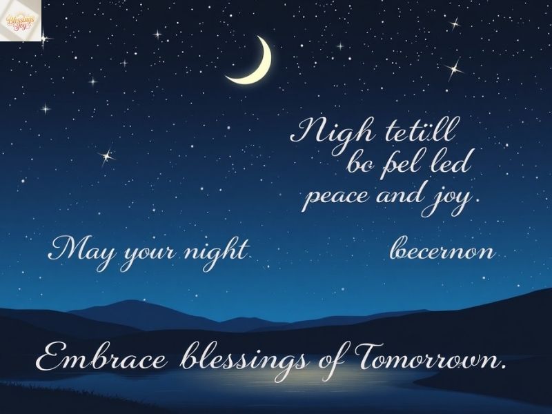 Positive Thursday Night Blessings