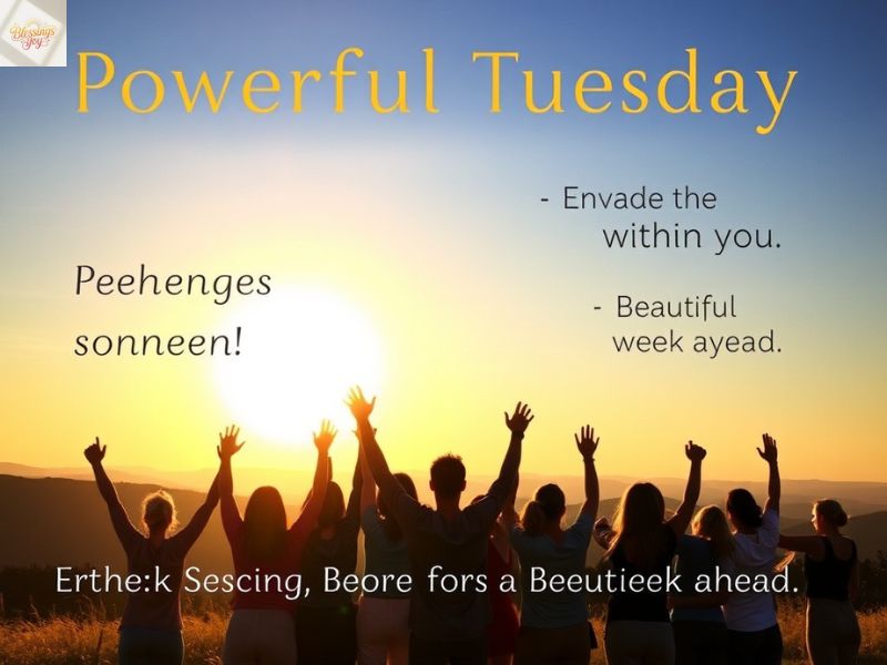 Powerful Tuesday Blessings