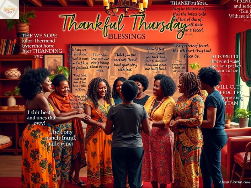 Thankful Thursday Blessings African American