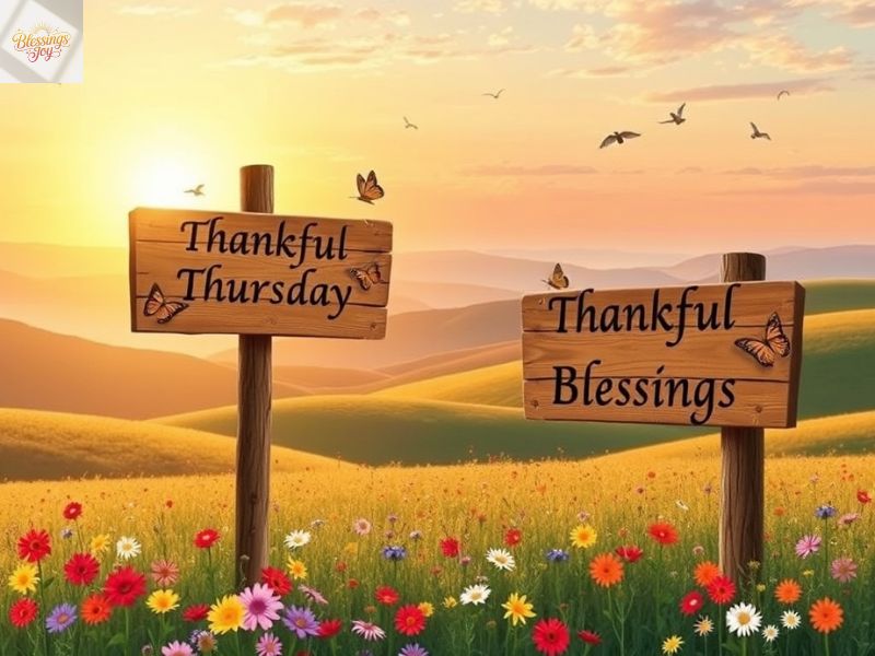 Thankful Thursday Blessings