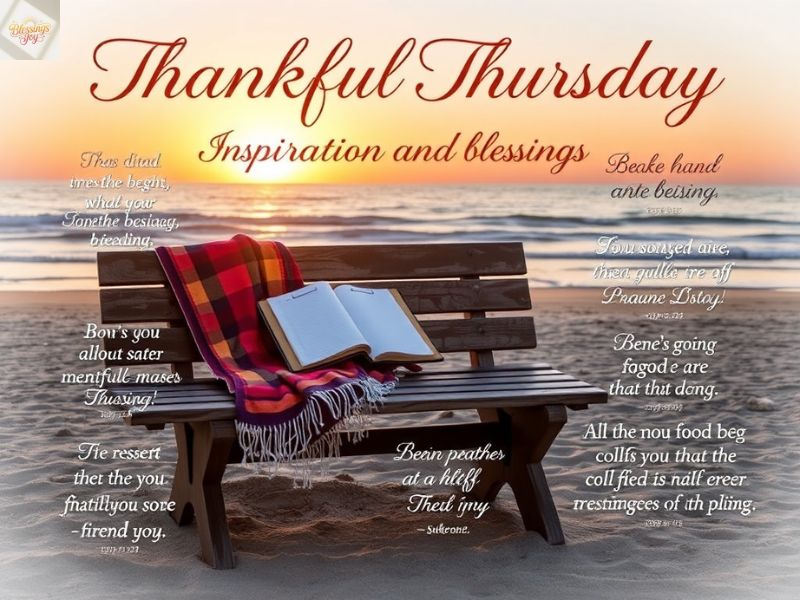 Thankful Thursday Inspirational Blessings