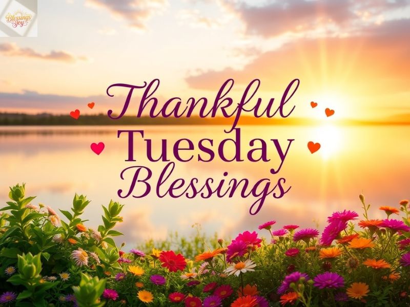 Thankful Tuesday Blessings