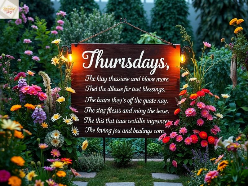 Thursday Blessings Images And Quotes