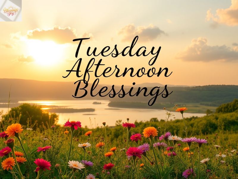 Tuesday Afternoon Blessings