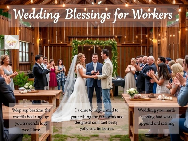 Wedding Blessings for Workers