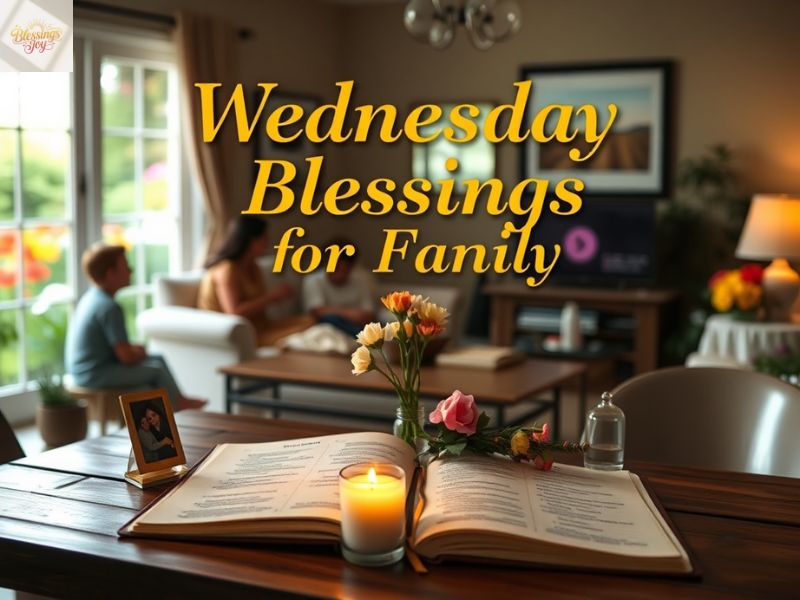 Wednesday Blessings and Prayers For Family