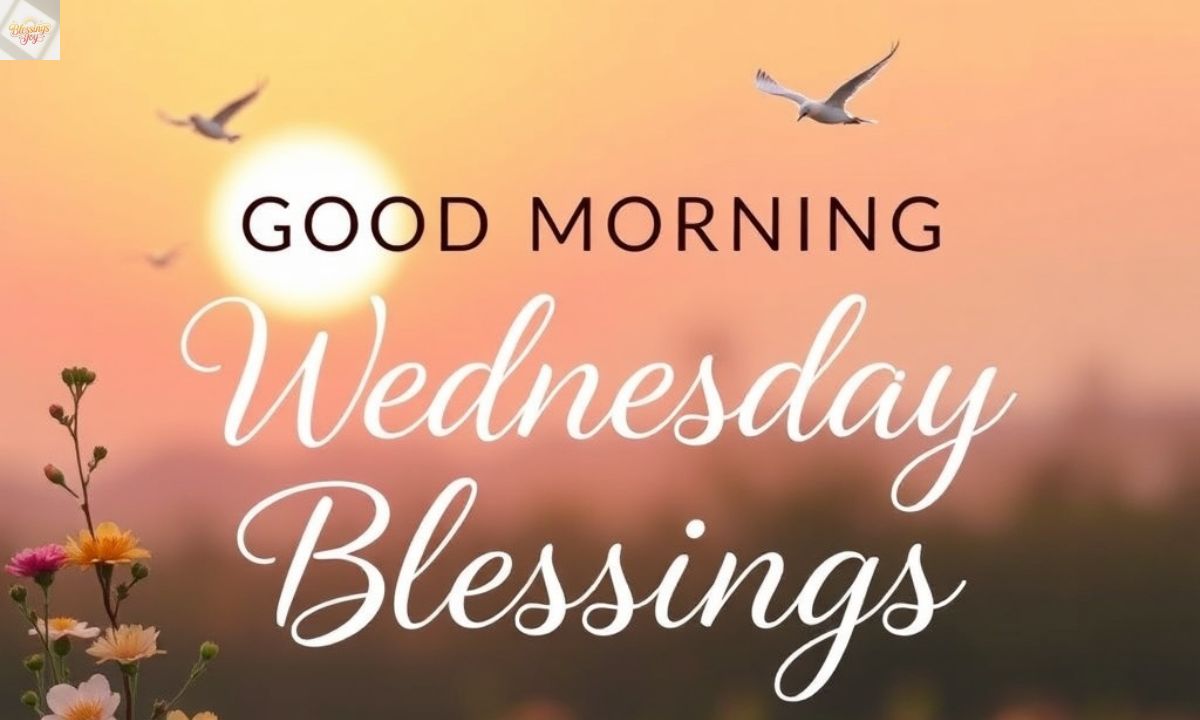 135+ Good Morning Wednesday Blessings Midweek Hope and Joy
