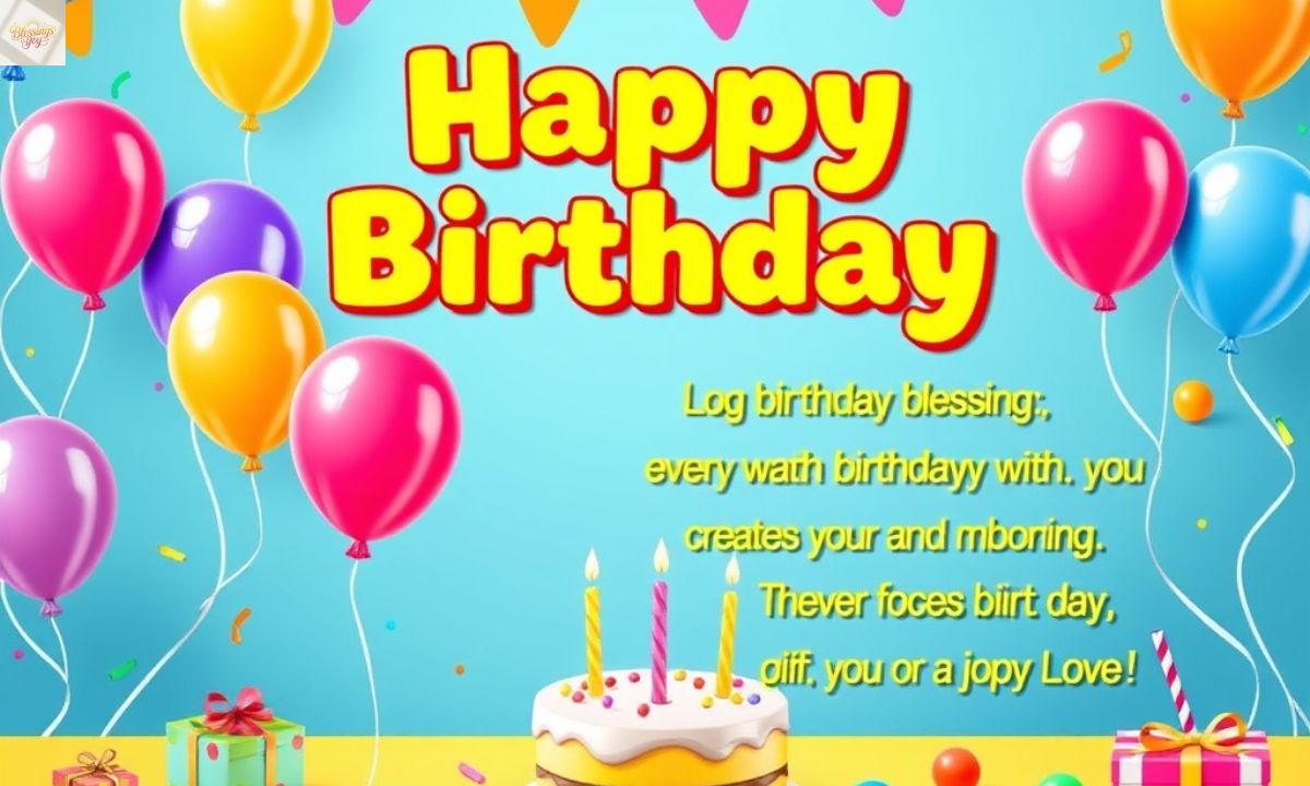 1500 Happy Birthday Blessings and Wishes for Loved Ones