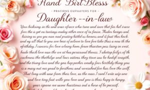 165+ Heartfelt Birthday Blessings and Prayers for Your Daughter-in-Law
