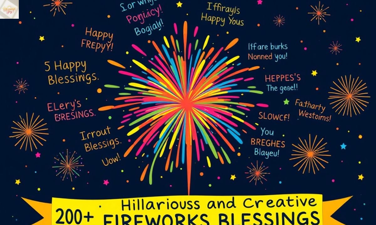 200+ Hilarious and Creative Fireworks Blessings