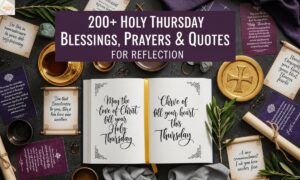 200+ Holy Thursday Blessings, Prayers & Quotes for Reflection (1)