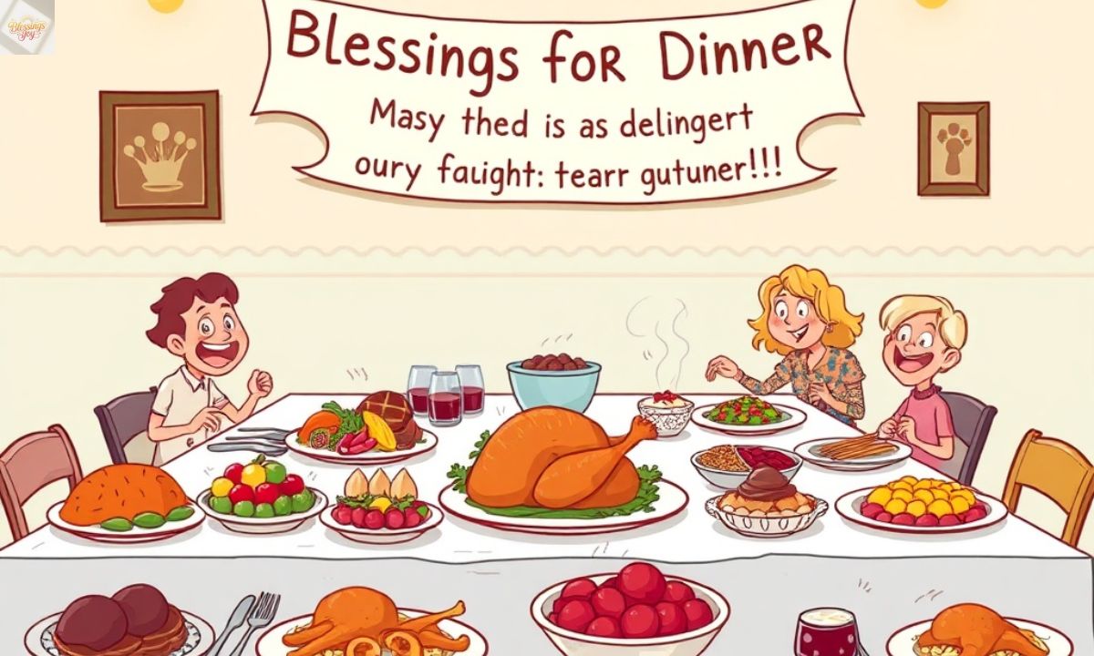 300+ Funny Blessings for Dinner