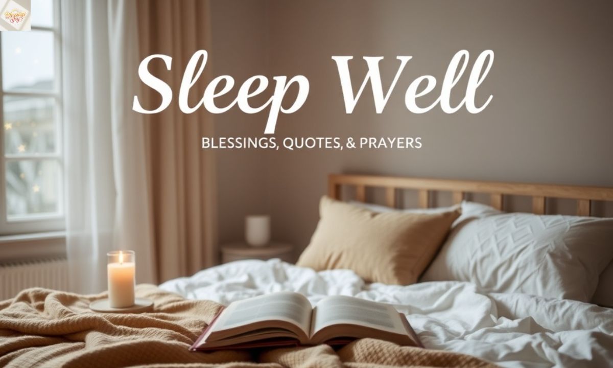 500+ Sleep Well Blessings, Quotes & Prayers