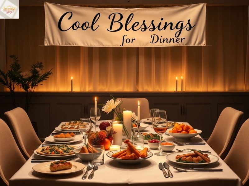 Cool Blessings for Dinner