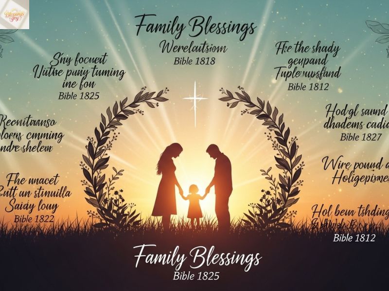 Family Blessings Bible Verses (1)