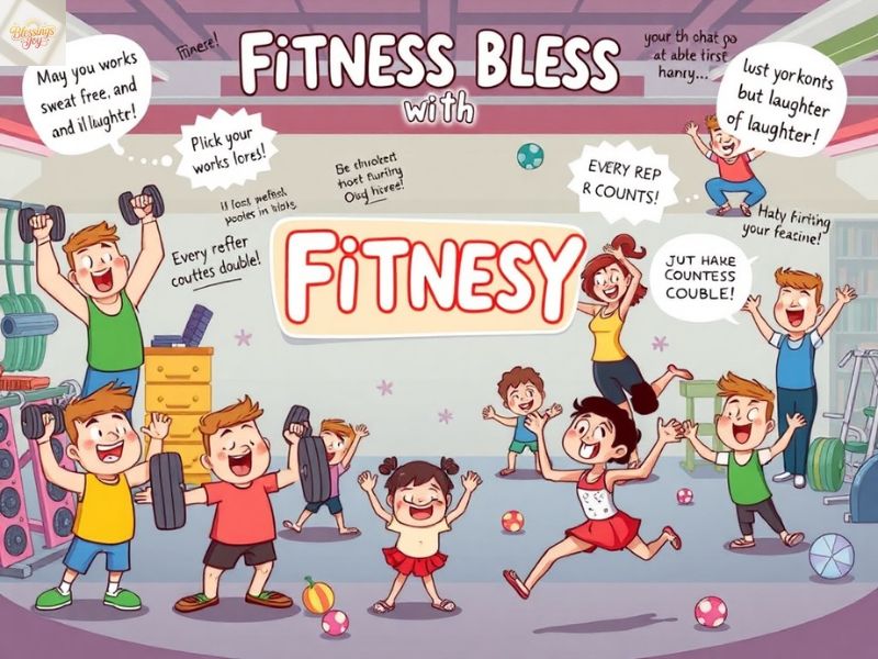 Funny & Creative Fitness Blessings 💪😂