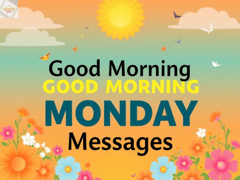 Good Morning Monday Messages