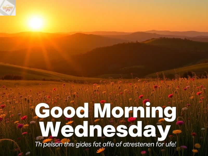 Good Morning Wednesday Images with Positive Quotes