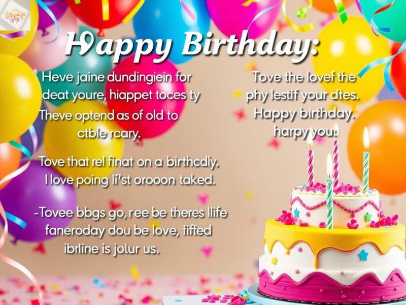 Happy Birthday Blessings Quotes