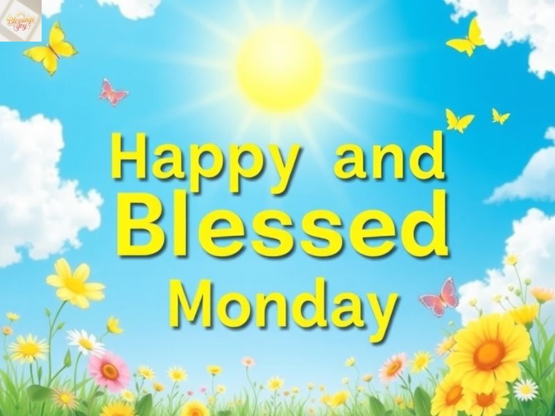 Happy and Blessed Monday