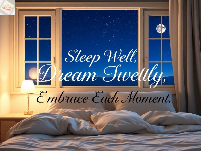 Inspirational Sleep Well Quotes for Sweet Dreams and Relaxation