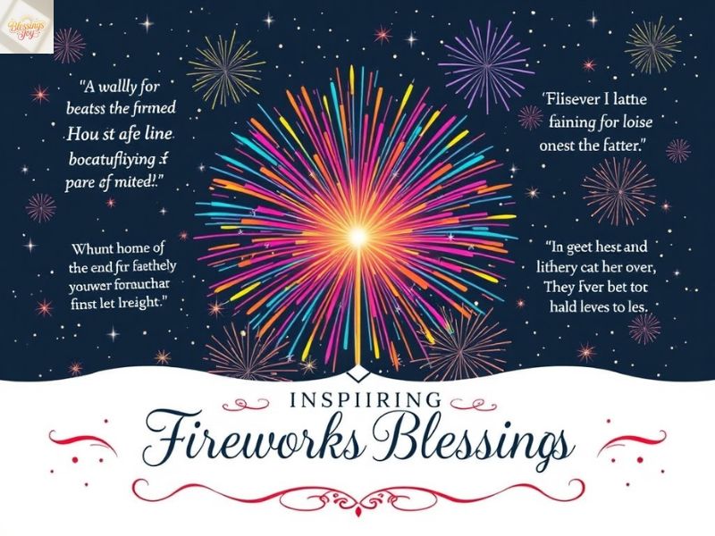 Inspiring Fireworks Blessings Quotes
