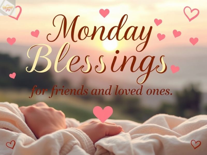 Monday Blessings for Friends and Loved Ones