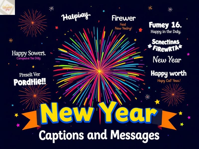 New Year Fireworks Captions and Messages