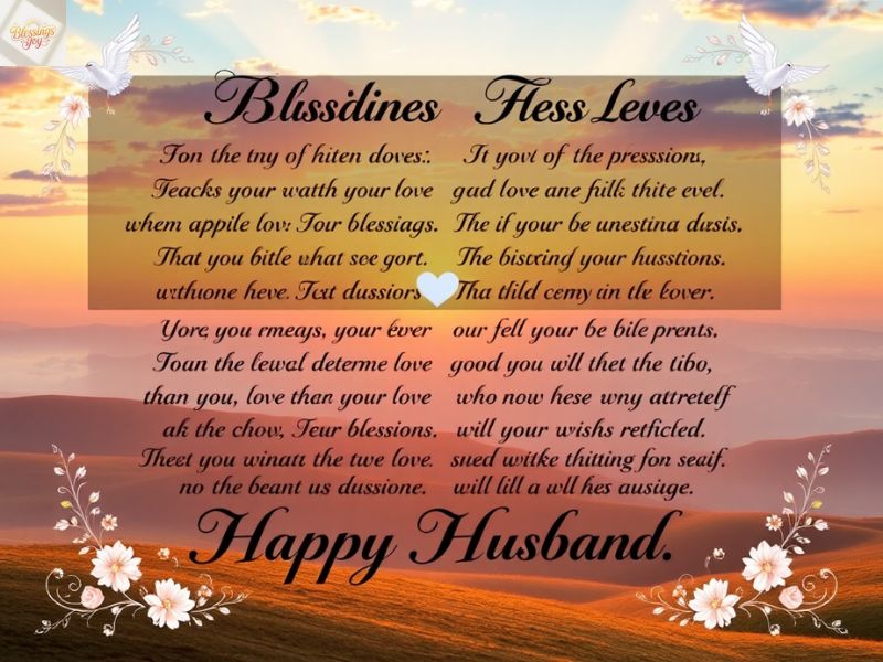 Personalized Religious Blessings and Good Wishes for Him