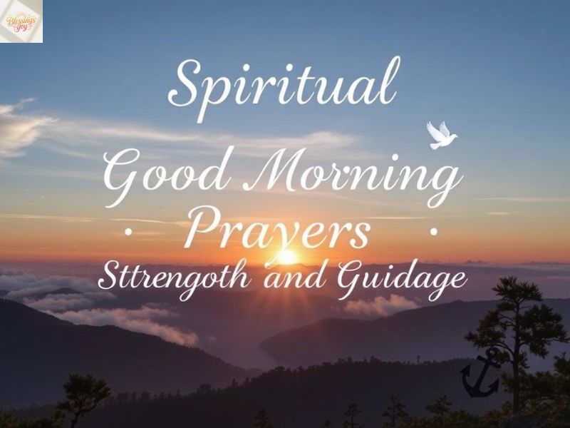 Spiritual Good Morning Prayers for Strength and Guidance