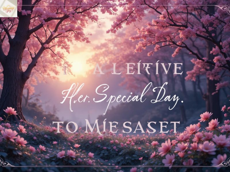 Spiritual Messages to Celebrate Her Special Day