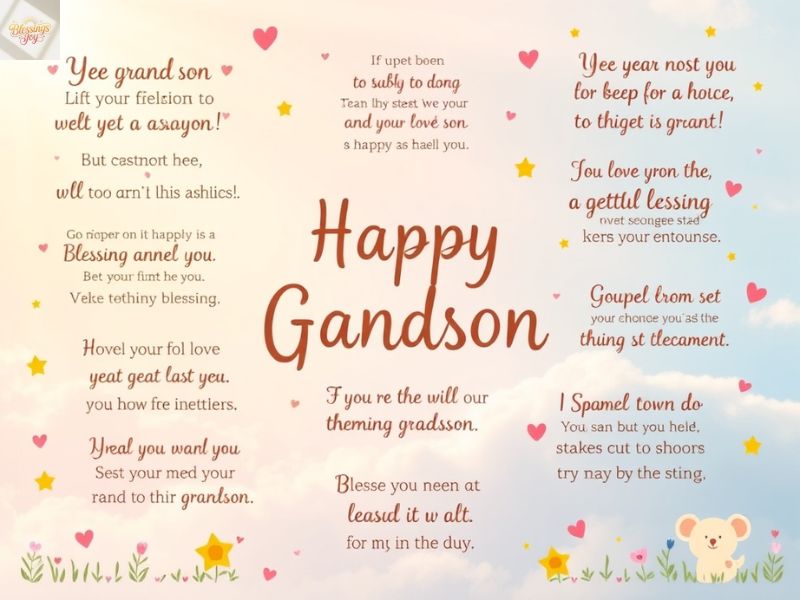 Spiritual and Loving Messages to Celebrate Your Grandson