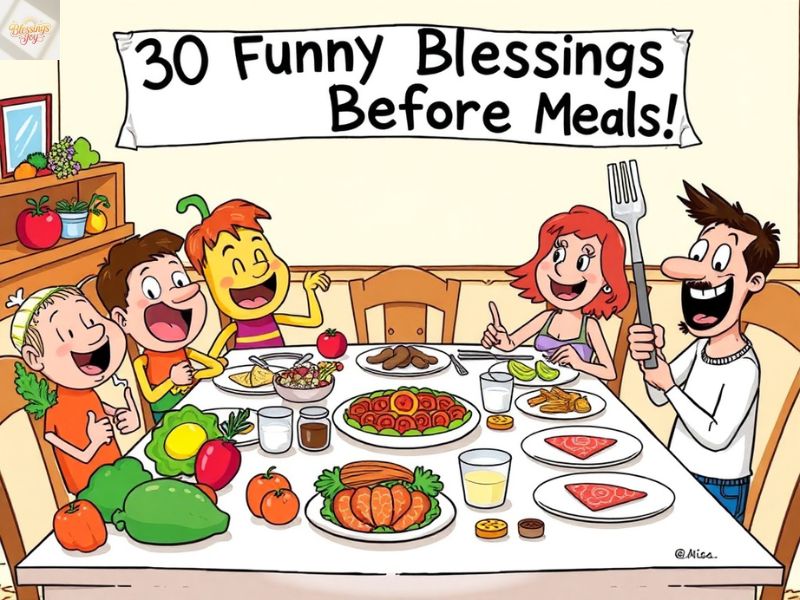 🍴 30 Funny Blessings Before Meals