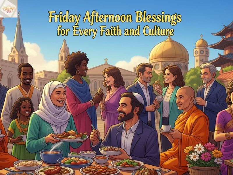 10. Friday Afternoon Blessings for Every Faith and Culture