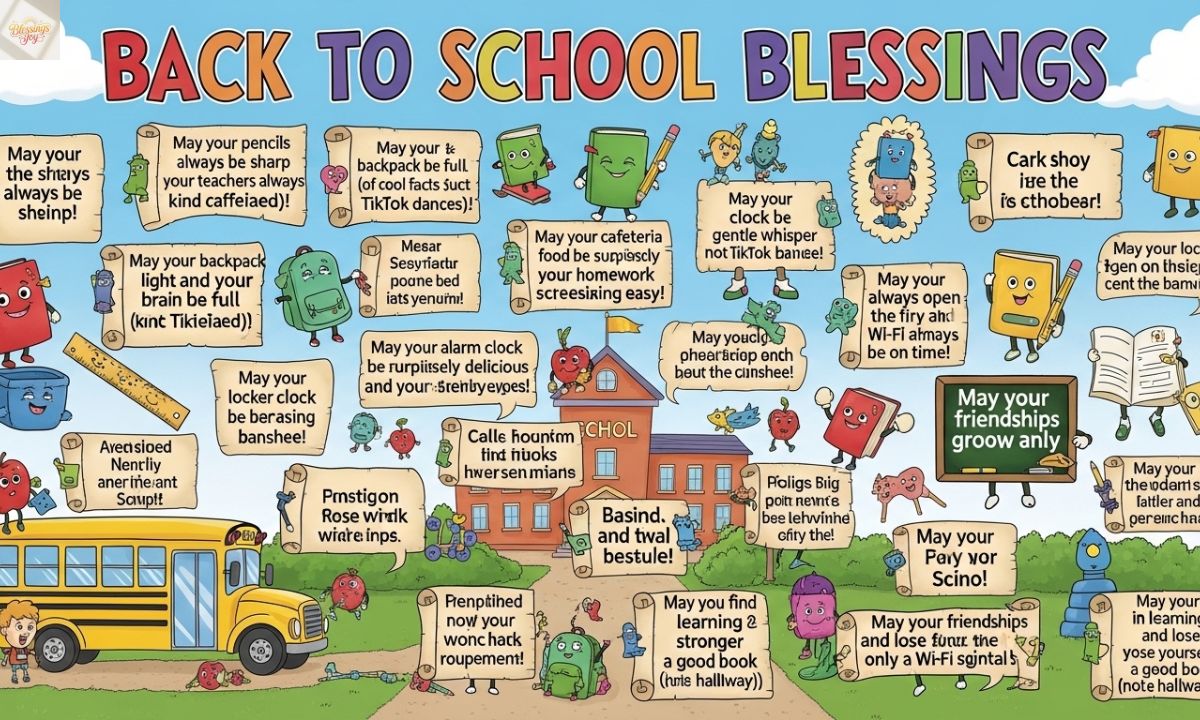 200+ Funny & Creative Back to School Blessing