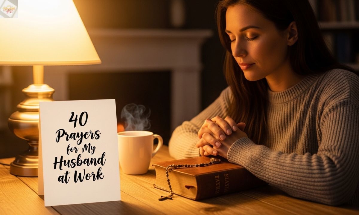 40 Prayer for My Husband at Work